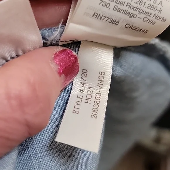 J. Crew Sky Blue Casual Shirt - Picture 9 of 9